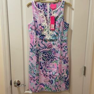 Beautiful new Lilly Pulitzer shift in vibrant colors of pinks.  New with tags.